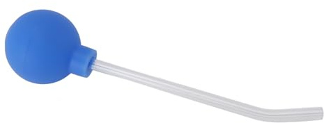 Yinhing Tonsil Stone Remover Vakuumverktyg Manuellt Tonsil Stone Removal Kit med Sugkula och Slang för Att Förhindra Oral och Dålig Andedräkt Tillverkad Av PVC och Glas (Blå)