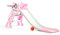 ATAA toys Scivolo Gattino - Rosa - Scivolo per Bambini e Bambine, Facile da Montare, Scivolo per Interni o Esterni, Giocattolo da Giardino e Attività all'esterno