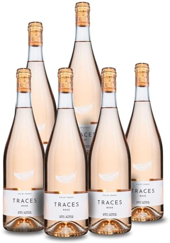 TRACES Rose | Light as a Feather Multi Award-Winning Pale Rose Wine | 6x750ml Bottles