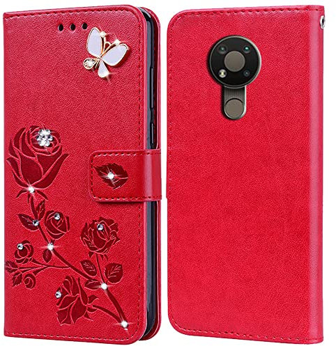 BIIULHCI Mobile Phone Case for Nokia 3.4 Protective Case, PU Leather Case Protective Cover for Nokia 3.4 Flip Wallet Mobile Phone Case Cover