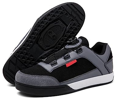Hixingo Scarpe da Ciclismo Uomo Strada,Scarpe da Mountain Bike per Bici da Strada,Scarpe MTB Donna Road SPD Scarpe da Ciclismo da Bici Spin -S001