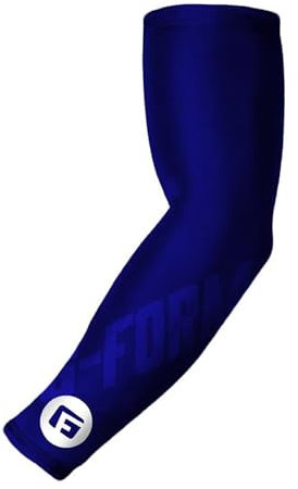 G-Form Manicotto a Compressione per Braccia - Manicotti per le Braccia per il Baseball, la Pallacanestro e Molto Altro - Gomitiera con Cuciture Piatte - Navy, Adulto S/M