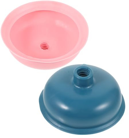 Yardenfun 2St Toiletten-Saugnapf klo Reiniger augplatte abfluss Reiniger Klo-Reiniger Toiletten-Sauger Austauschkopf Haushaltskraftbecherkopf Kleiner Kolbenaustausch Kolbenzubehör Gummi