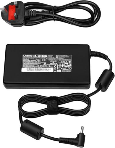 LETRLYK 200W AC Adapter Charger Compatible for MSI A21-200P2B, Katana 15, Creator M16, MS-17L5, MS-1584 Laptop Power Supply Cord
