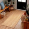 Trademoon Alfombra india tejida a mano de yute natural, alfombra de yute, dormitorio, sala de estar, felpudo de tamaño 60 cm x 150 cm