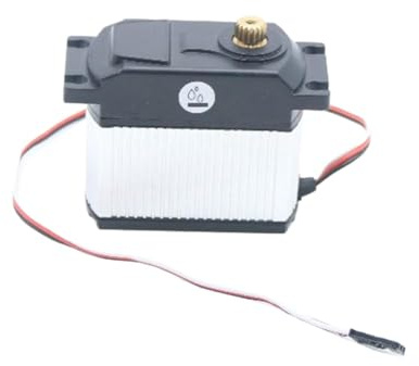 Servo de dirección de Engranaje de 30 kg de Metal 6030 Compatible con 1 automóviles RC de 1 5 Escala como I ROVAN ROFUN KM DBXL y Otras Piezas de Camiones RC