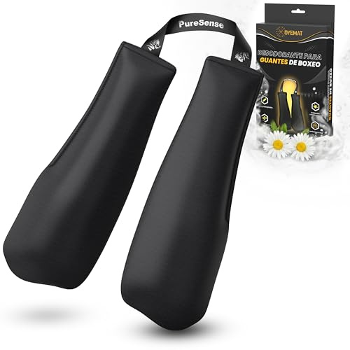OYEMAT Deodorante Guantoni Boxe e Tutti Gli Sport - Profumo di Biancheria Pulita (Fresh Linen) - Assorbe Odori e umidità – Igienizzante Naturale per Guanti – Carbone di bambù