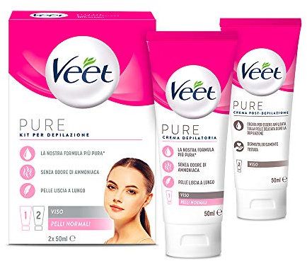 Haarentfernungs-Set Viso Pelli Normali