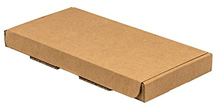 Pukka Pad, Pukka Post and Packaging Small Mailing Box – Fully Recyclable Box Made with FSC Paper, Designed to Fit in Letter Box – Plastic and Glue Free – Pack of 10 – 21.6 x 10.8 x 2cm