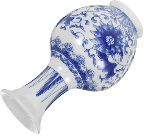 Cabilock Jarrón Cerámico Decorativo Florero para Mesa para Flores Secas y Flores