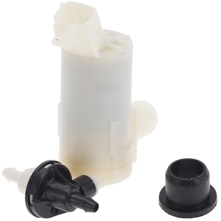 X AUTOHAUX Windshield Washer Pump w/Grommet Washer Fluid Pump for Honda