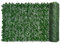 Valla de seto artificial de 1 x 5 m, hojas de hiedra verde, revestimiento de balcón, decoración de césped, fondo decorativo, protección de privacidad, para balcón, opción de 10 m