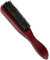 Qufiiry Brosse Poils Sanglier, Brosse Plaquage Cheveux, pour Femmes Hommes, Cheveux Épais, Ondulés, Secs ou Abîmés, et Enfant à Démêler et Coiffer