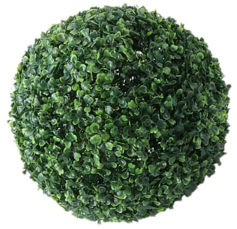 Cabilock Bola De Hierba Artificial Realista 7.08 Pulgadas Decoración Colgante para Hogar Tiendas Y Exteriores Ambiente Natural con Adorno Topiaria Simulado