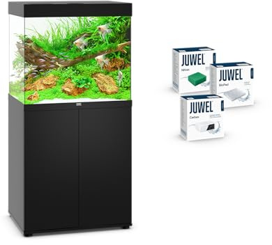 JUWEL Aquarium - Lido 200 Kombination schwarz Premium-Bundle