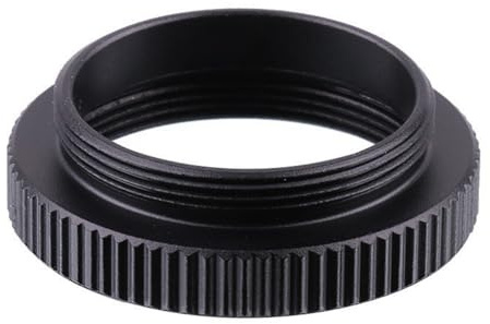 Anillos adaptadores de aluminio de 5 mm y 10 mm C para montaje en C para cámaras de vigilancia industriales, conversión de lentes, tubo de extensión, adaptador de lente de cámara CCTV