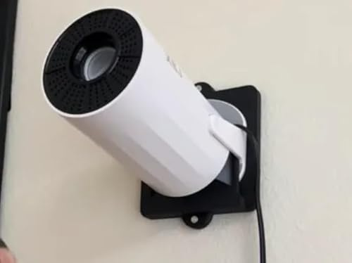 Mini Projector Wall/Ceiling Mount – Compatible with XBJ Projectors – Adjustable Plastic Bracket for Small Projectors – Secure Space‑Saving Holder