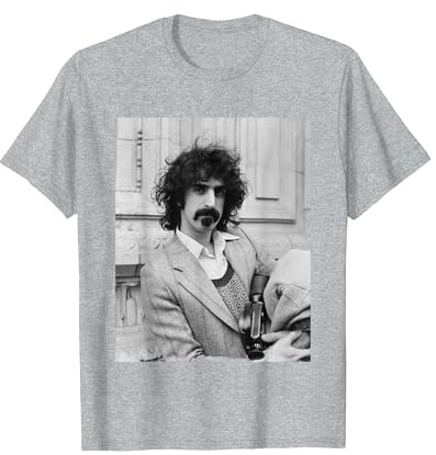 Frank Zappa Madri Dell'invenzione A Londra 1971 Apostrophe Maglietta, Uomo, Grigio Melange, 6XL