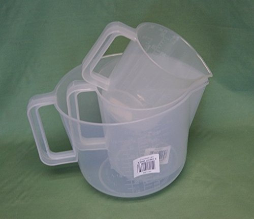 Whitefurze Set of 3 Measuring Jugs 1 Pint, 2 Pint, 3.5 Pint