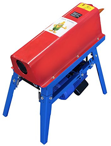 Bricoferr Desgranadora Eléctrica de Maíz 550W - Capacidad Superior a 180kg/h