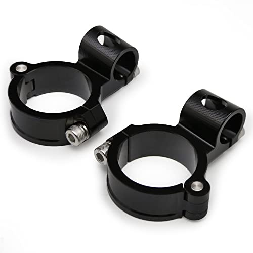 43mm Clip On Handlebar Clamp Mount Kit Handle Bar for M3 Cyclone,CBR600F4 F4i YZF R6 1999-2004,R6S 2006-2009,CBR1100XX Super Blackbird 97-03, NINE T Pure 2014-2019,Ninja ZX11 1990-1997