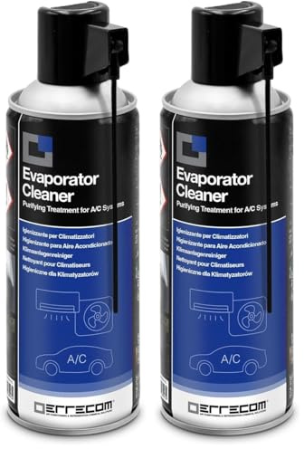 Evaporator Cleaner, Pulitore in bombola aerosol per climatizzatori, bombola da 400 mL (Confezione da 2)