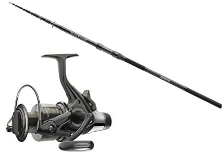Black Widow Tele Karpfencombo 3,90m / 3lbs + Freilaufrolle Karpfenset