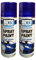 DIOXSTAR Blue Gloss Spray Paint, Gloss Finish, Fast Drying, Non-Cracking, DIY Spray Paint for Metal, Wood, Glass, Easy to Use, Long-Lasting, 400ml (2 PCS)