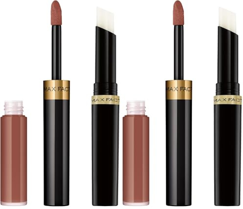 Max Factor Lipfinity Lip Colour Indulgent 190 – Kussechter Lippenstift mit 24h Halt ohne auszutrocknen, intensiver Farbabgabe & präzisem Applikator - mit intensiv pflegendem Gloss-Top Coat