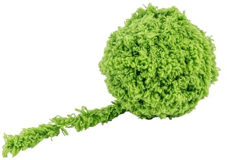 Ideen mit Herz | Moosband | Deko-Band grün | Polyester | weich und flauschig | 600 cm