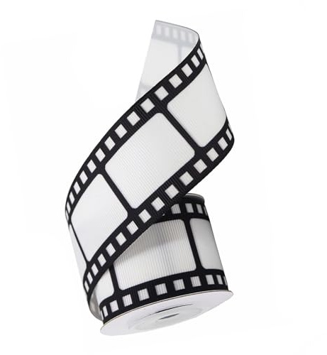 SZLIFE Nastro di Pellicola cinematografica da 5 Metri, bomboniere Artigianali, Nastri Decorativi, Accessori per Matrimoni, Cinema, Decorazioni per, 3.8 Cm