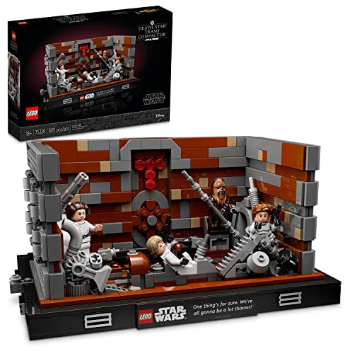 LEGO Star Wars Death Star Trash Compactor Diorama 75339 Bausatz, 802-teilig