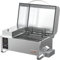 Onlyfire Affumicatore a pellet da tavolo per barbecue, portatile, 8 in 1, multifunzione, per camper, campeggio, tailgating con controllo automatico della temperatura, sonda per carne, in acciaio inox