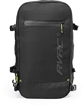 RevolutionRace Multifunktionell Explor Backpack, för Hiking och alla andra Outdoor Aktiviteter, Black, 18L