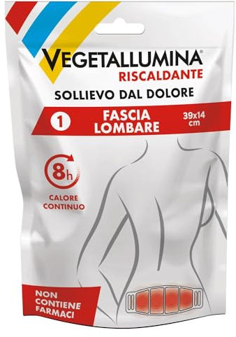 Fascia Lombare Riscaldante Vegetalumina Pietrasanta Pharma