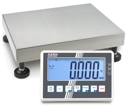 KERN & SOHN IoT-Line Plattformwaage KERN IFC 30K-3 (Abmessungen 400 × 300 × 117 mm, Gewicht 8 kg, Wägekapazität 30 kg) IFC 30K-3