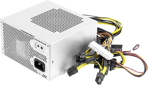 Fuente de alimentación D550EGM-01 de 550 W Compatible con Alienware Aurora R10, R11 y R12, DELL Precision 3630 y 3640 Sustitución de la Fuente de alimentación D550EGM-00, DPS-550AB-51A, 1J5G2 y YXK65