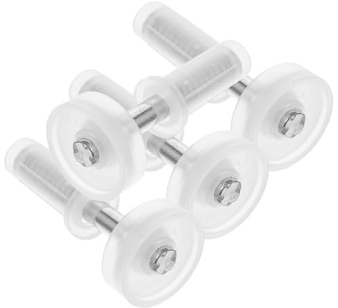 Homoyoyo 4pièces Kit De Quincaillerie Porte Placard Pivot Inox Pour Porte Pliante Double Pliée Ouverture Stable Et Réparation Facile Pour Charnières Accordéon