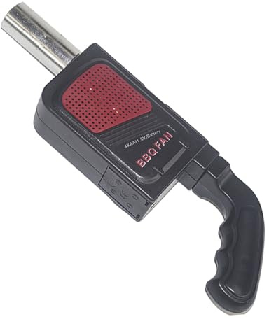 Supvox Tragbarer Elektrischer Handgrillventilator BBQ Luftgebläse Für Holzkohle Grillfeuer Camping Picknick Ohne Batterie