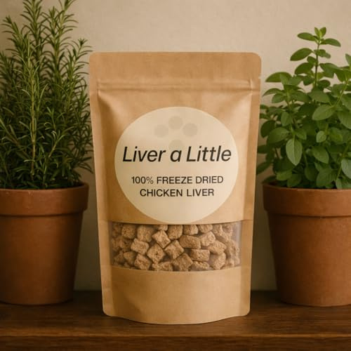Liver a little - 100% Chicken liver 60g freeze-dried Cat treats