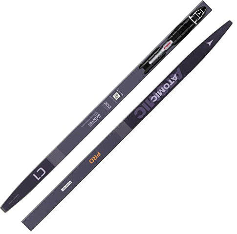 ATOMIC Pro C1 SKINTEC + PLK ACS Ski, Erwachsene, Unisex, Grau/Schwarz/Grau (Mehrfarbig), 188 cm