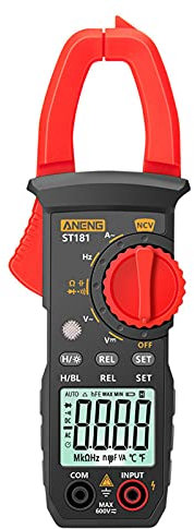 ANENG ST181 4000 comptes Pince ampèremétrique numérique AC 400A Multimètre de plage automatique avec rétroéclairage Voltmètre Pince Jauge NCV Pince de test Ampèremètre Testeur universel