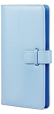 Rieibi Mini album photo 80 poches, portefeuille en cuir PU pour appareil photo instantané Fujifilm Instax Square SQ1/SQ20/SQ10/SQ6/SP-3, joli album photo coloré pour Polaroid