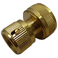 SagaSave Connettore per tubo in ottone Connettore rapido per tubo flessibile Graden Tubo-Tubo da giardino Raccordi estensibili Adattatori per rubinetti Connettori 3/4