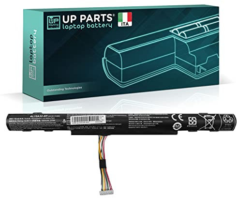 UP PARTS Batteria Compatibile con Acer AL15A32 (4ICR17/65) 14,8V 2500mAh 37Wh per Laptop Notebook Aspire E5-473A E5-473G E5-474G F5-572G E5-573 E5-573G E5-573T E5-574 E5-574G E5-752G E5-772 E5-772G