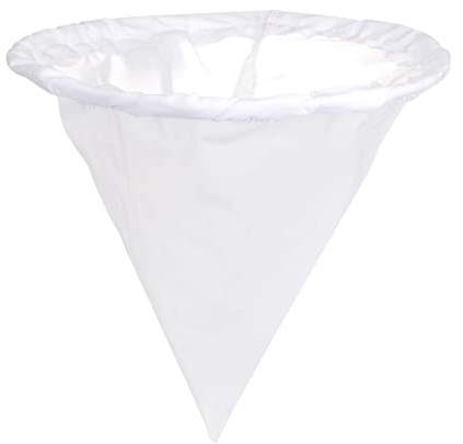 sourcing map 600 Mesh Paint Filter Bag 7 Dia Cone Shape Nylon Strainer for Filtering Paint, Gasoline, Fuel, Home Brewing