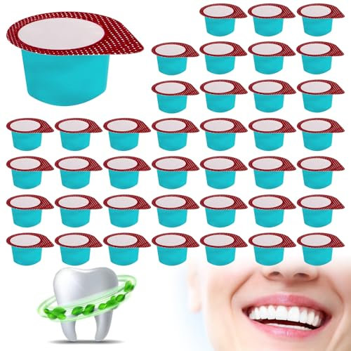 Pasta lucidante dentale, 40 pezzi di pasta lucidante professionale, lucidante dentale, crema sbiancante per la rimozione efficace del tartaro, pasta lucidante per denti