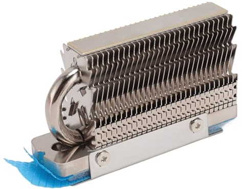 Thermalright HR-09 2280 PRO SSD-Kühlkörper, Beidseitige Wärmeableitung, Fortschrittliche Technologie, Nano-Wärmeleitpad, mit Thermischem Silikonpad, für
