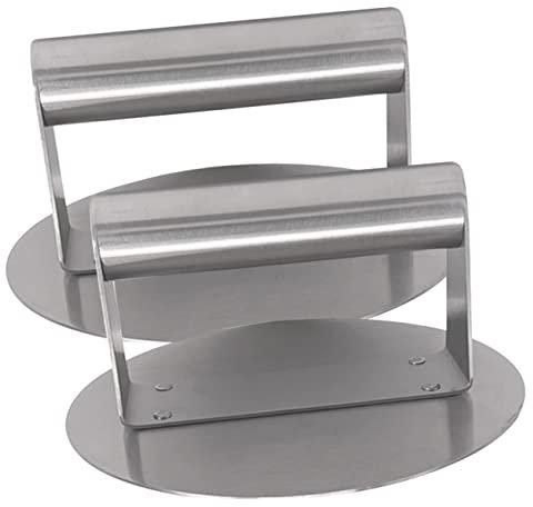 FUNOMOCYA 2pièces Presse à Hamburger Aplatisseur De pour Burgers Outil Pratique pour Préparer Steaks Hachés Et Burgers Maison