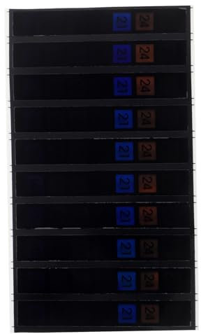 NAMOARLY 10pcs Fish Tank Sticker Brewing Supplies Precision Temperature Display Dishwasher Safe